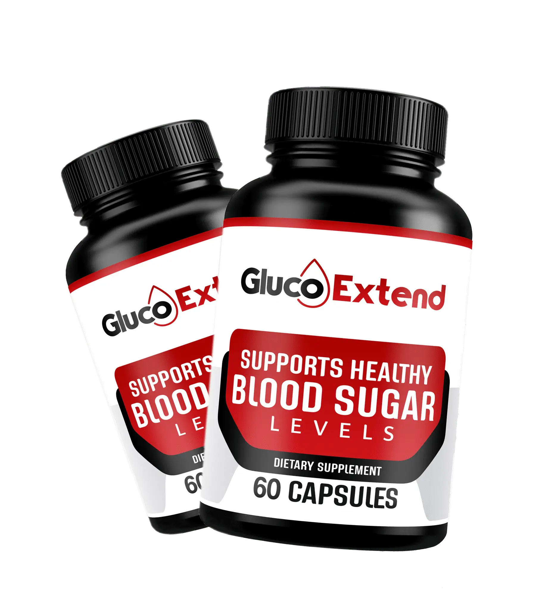 Gluco Extend blood sugar support supplement bottle